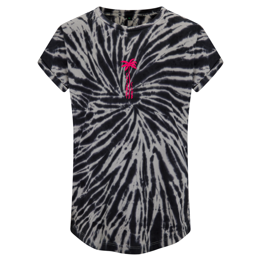 Coconut Club - Damenshirt schwarz neonpink