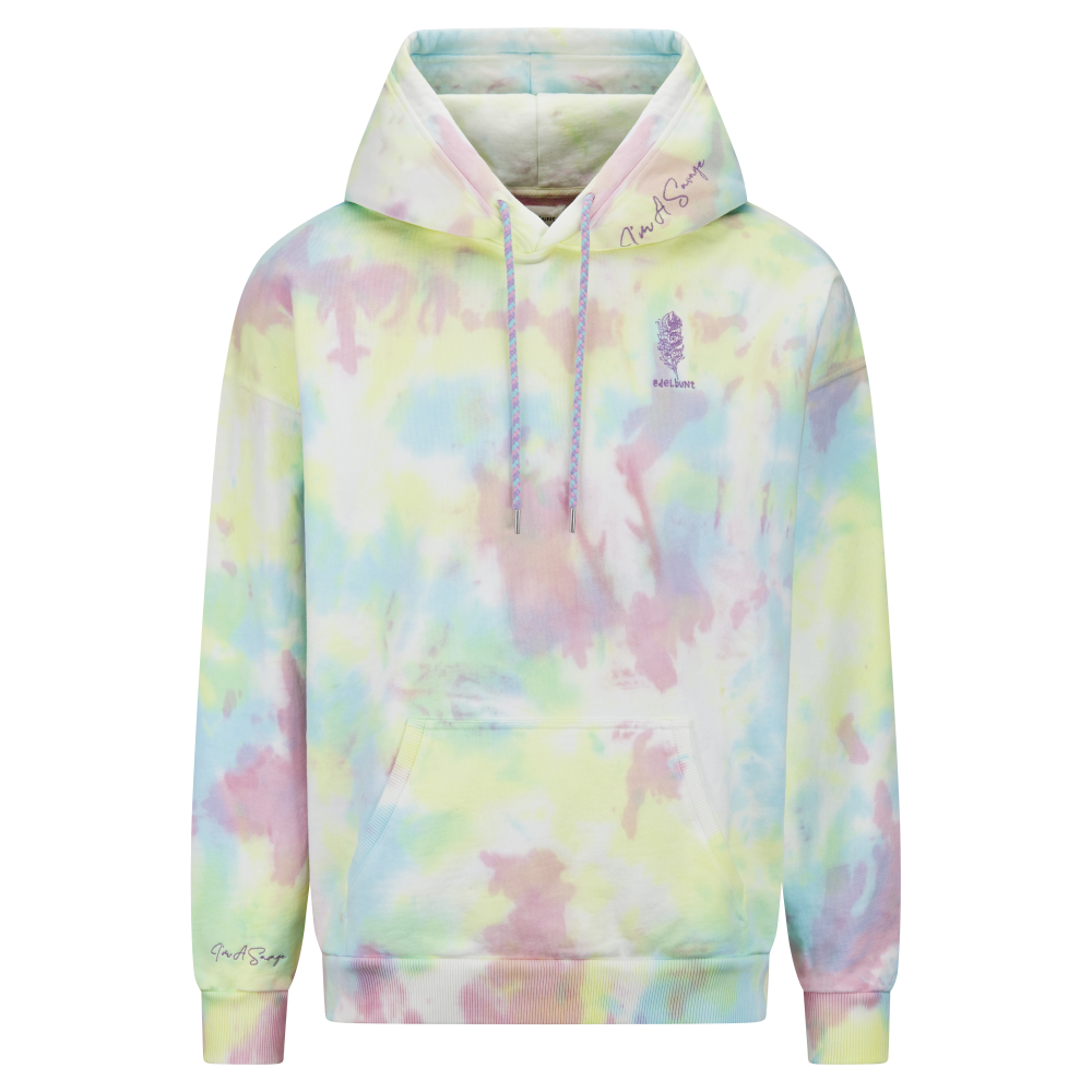 Amsterdam Batik Hoodie Vorderseite