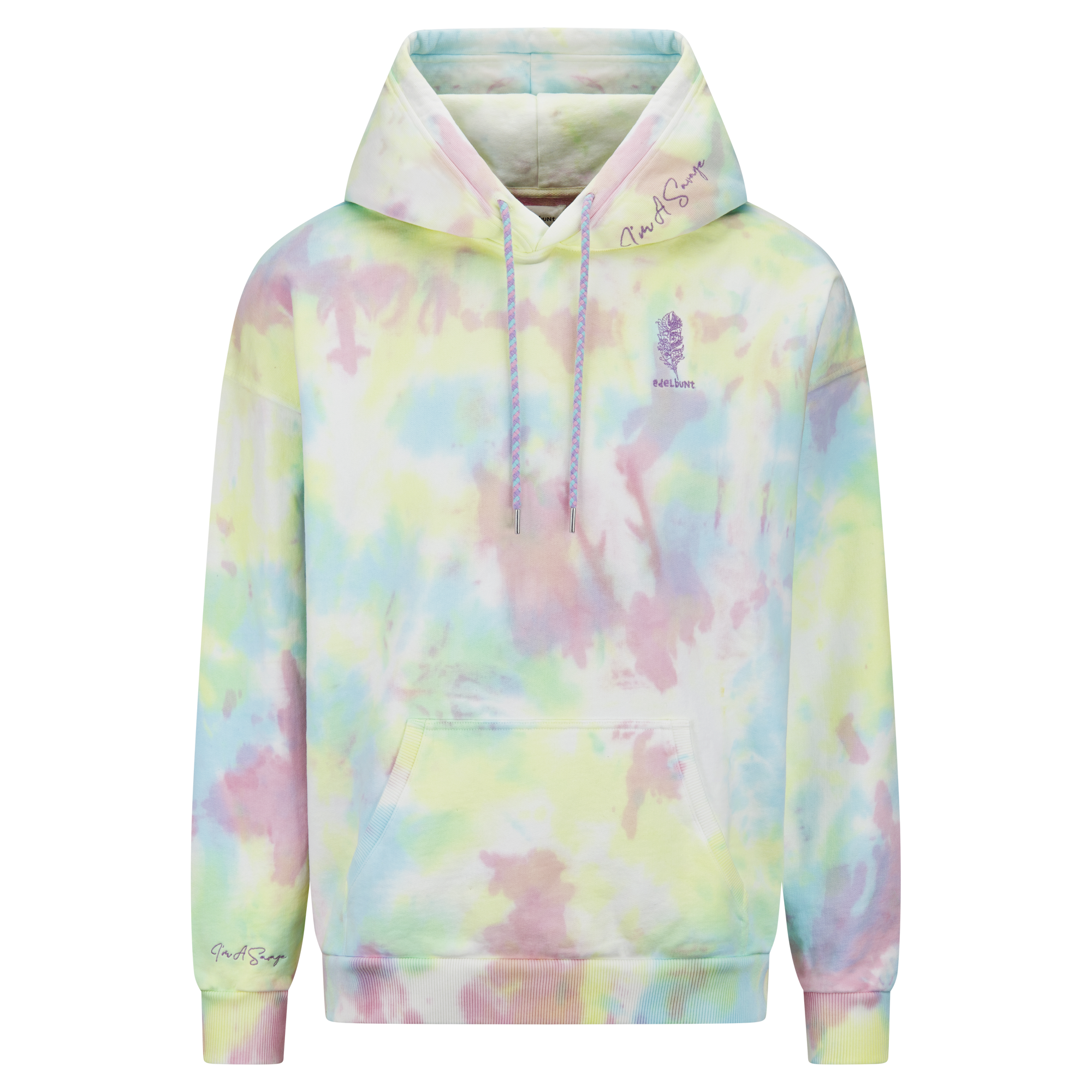 Amsterdam Batik Hoodie Vorderseite